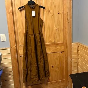 a new day Brown Sleeveless Dress